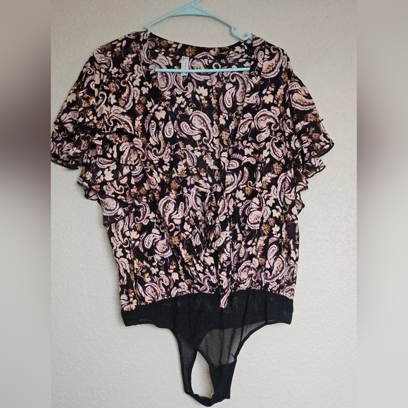 Free People Tops Call Me Later Bodysuit - Picture 1 of 10